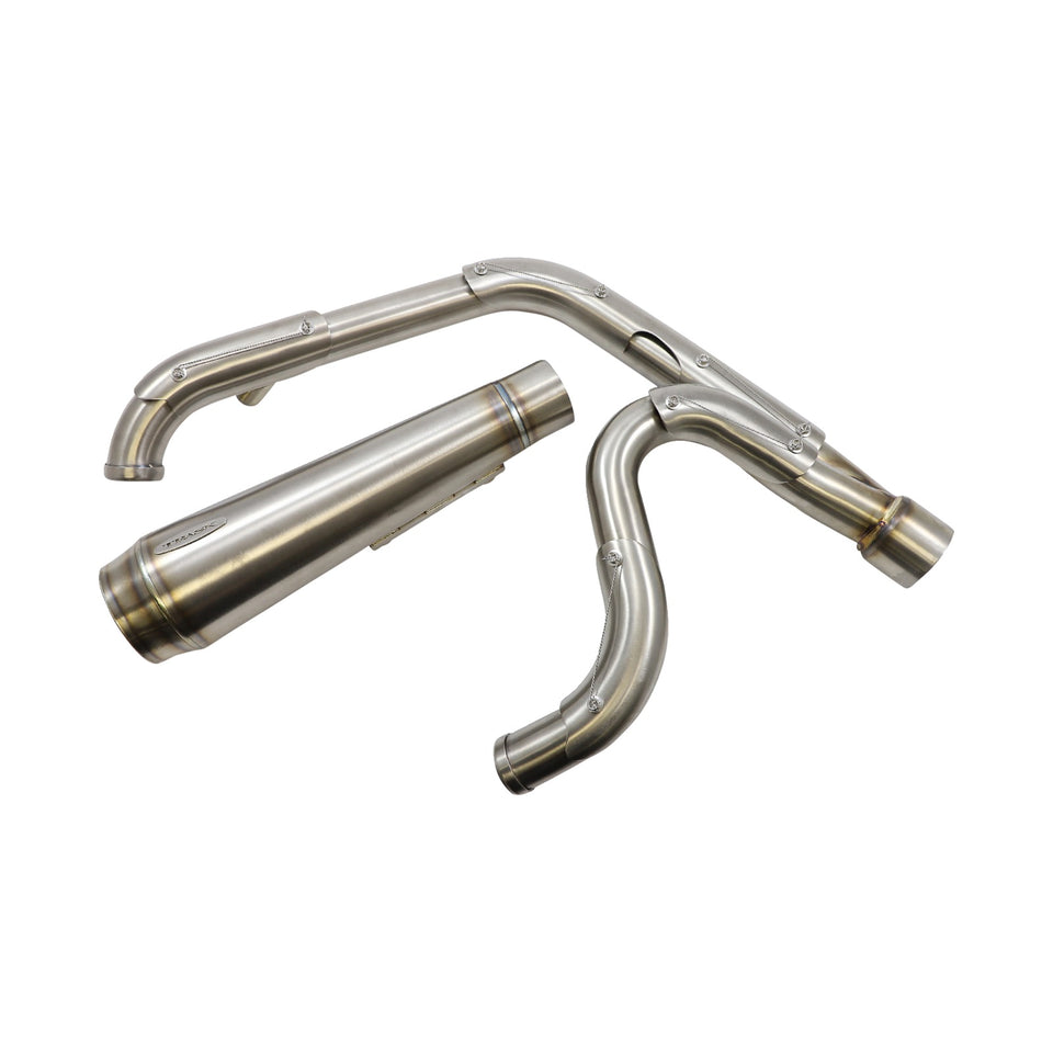 TRASK - ASSAULT 2:1 EXHAUST - FULL STAINLESS - '91-'05 DYNA