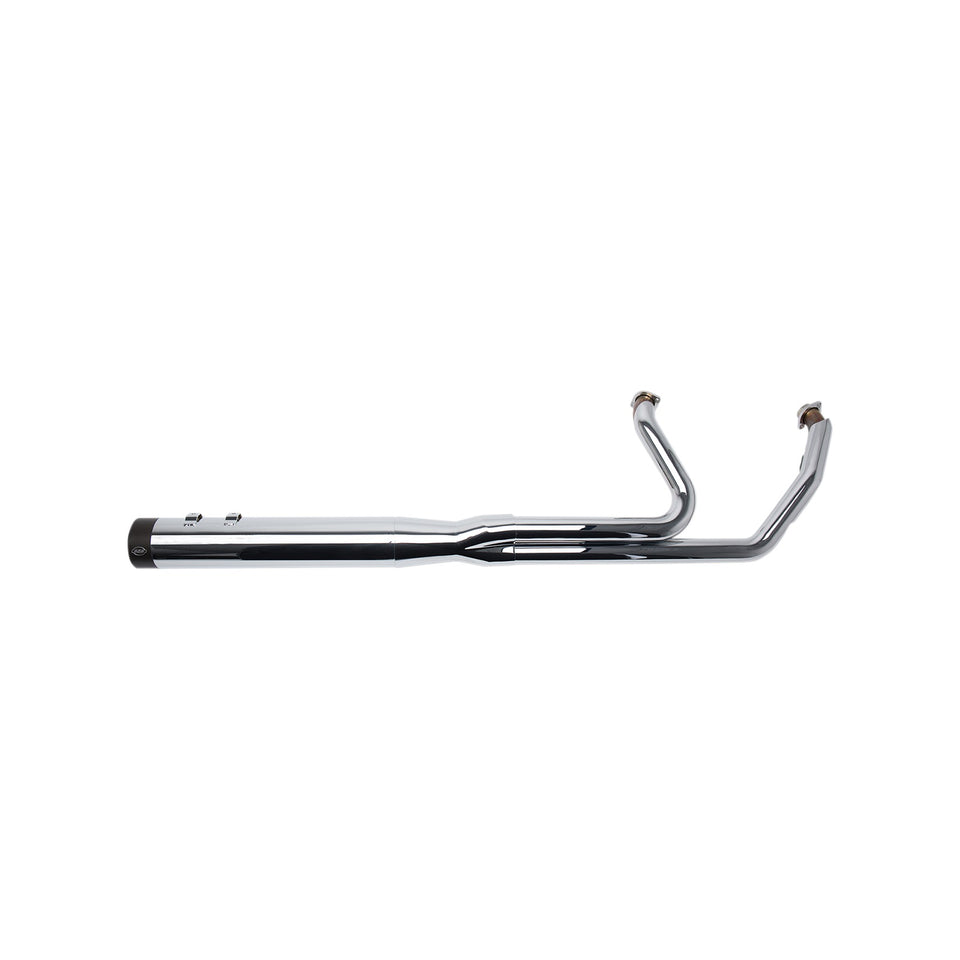 S&S CYCLE - 2-INTO-1 SIDEWINDER(R) EXHAUST SYSTEM - FL M8 - BLACK CERAMIC