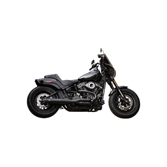S&S CYCLE - SUPER STREET 2:1 EXHAUST SYSTEM - BLACK