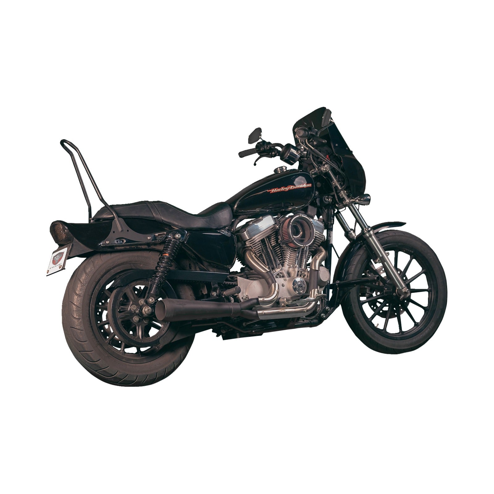 TRASK - ASSAULT 2:1 EXHAUST - BLACK