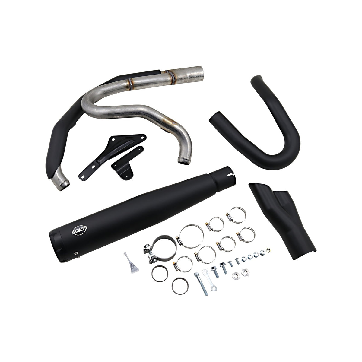 S&S CYCLE - 2:1 EXHAUST FOR M8 SOFTAIL - CHROME