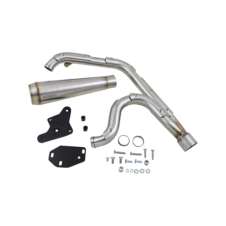 TRASK - 2-INTO-1 ASSAULT EXHAUST SYSTEM - STAINLESS