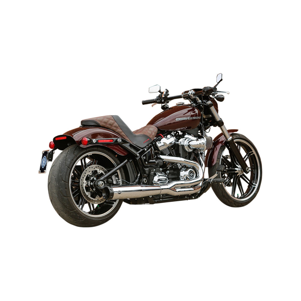 S&S CYCLE - 2:1 50 STATE EXHAUST FOR M8 SOFTAIL - CHROME