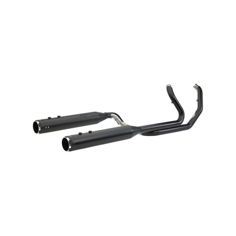 S&S CYCLE - EL DORADO DUAL EXHAUST SYSTEM - BLACK - BLACK THRUSTER