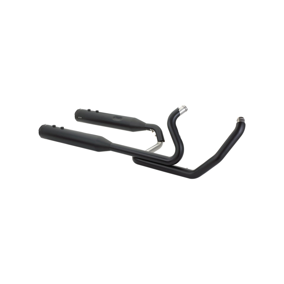 S&S CYCLE - EL DORADO DUAL EXHAUST SYSTEM - BLACK - BLACK THRUSTER