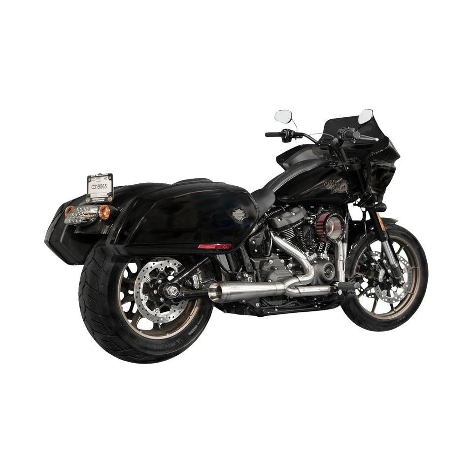 TRASK - 2-INTO-1 ASSAULT EXHAUST SYSTEM - NATURAL - WITH BAGS