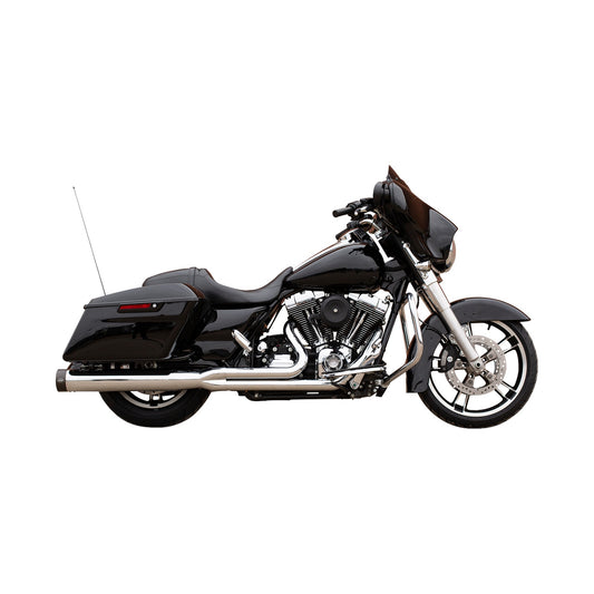 S&S CYCLE - 2-INTO-1 SIDEWINDER EXHAUST SYSTEM - 50 STATE - CHROME - TOURING '07-'16