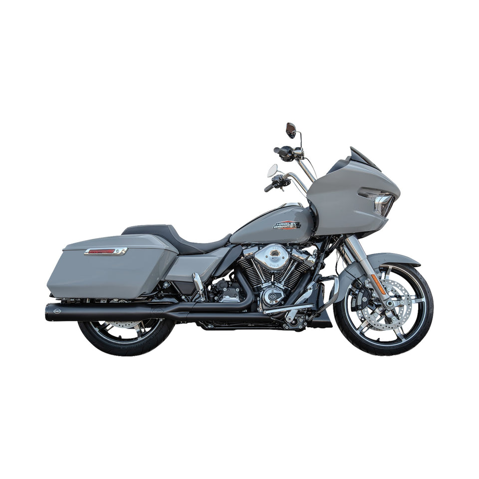 S&S CYCLE - 2-INTO-1 GNX EXHAUST SYSTEM - RACE ONLY - CHROME - TOURING