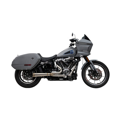 TRASK - 2-INTO-1 ASSAULT EXHAUST SYSTEM - STAINLESS STEEL - SOFTAIL M8