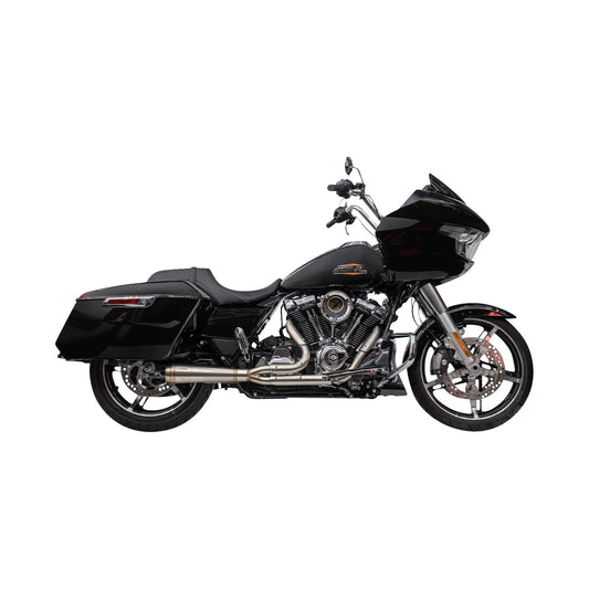 TRASK - 2-INTO-1 ASSAULT EXHAUST SYSTEM - STAINLESS STEEL - TOURING M8