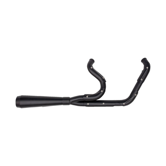 TRASK - 2-INTO-1 ASSAULT EXHAUST SYSTEM - FULL BLACK ON BLACK