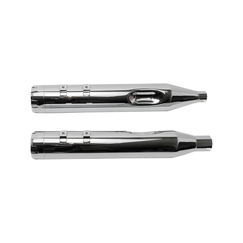 S&S CYCLE - 4-1/2" MK45 PERFORMANCE MUFFLERS - CHROME THRUSTER