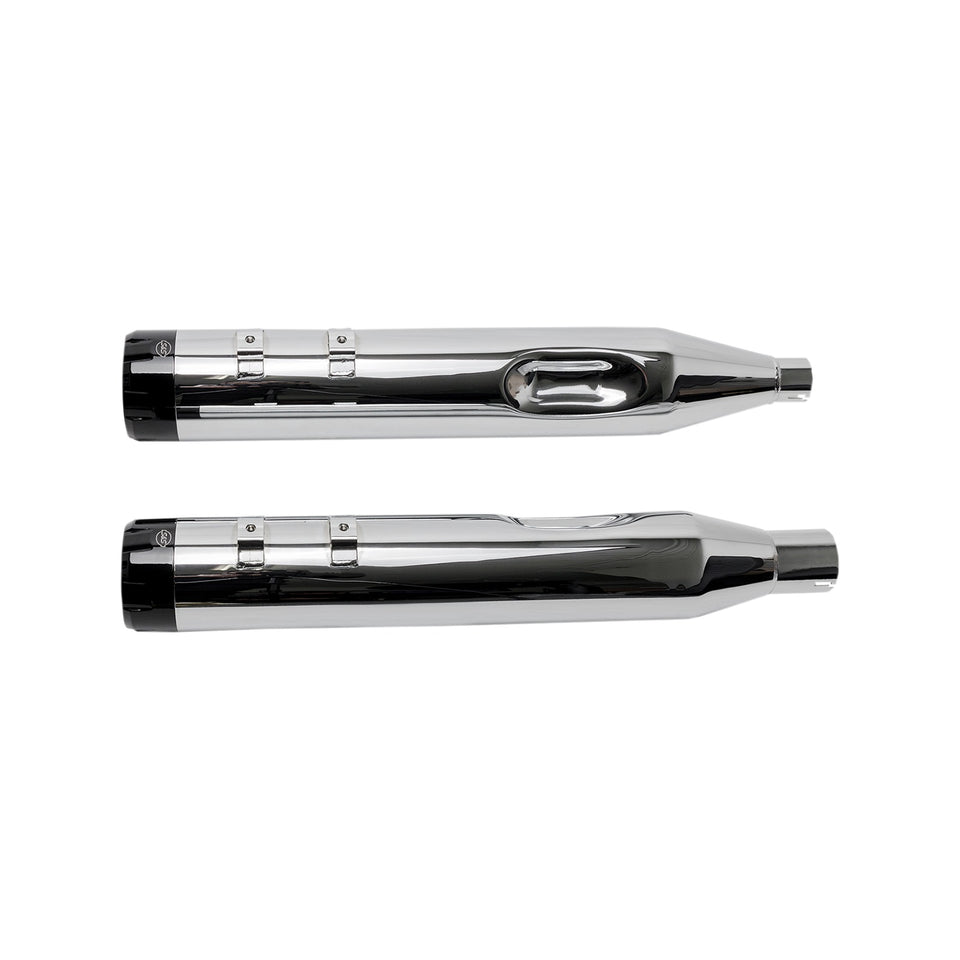 S&S CYCLE - 4-1/2" MK45 PERFORMANCE MUFFLERS - BLACK THRUSTER