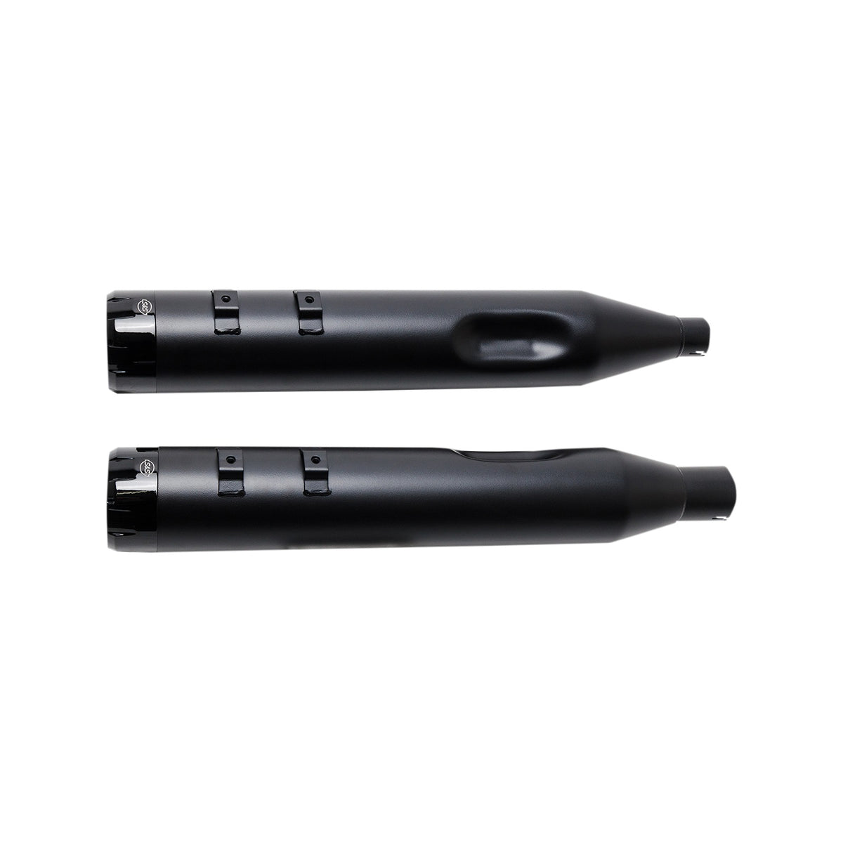 S&S CYCLE - 4-1/2" MK45 PERFORMANCE MUFFLERS - BLACK THRUSTER