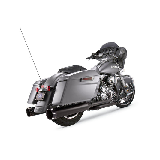 S&S CYCLE - 4-1/2" MK45 PERFORMANCE MUFFLERS - BLACK TRACER