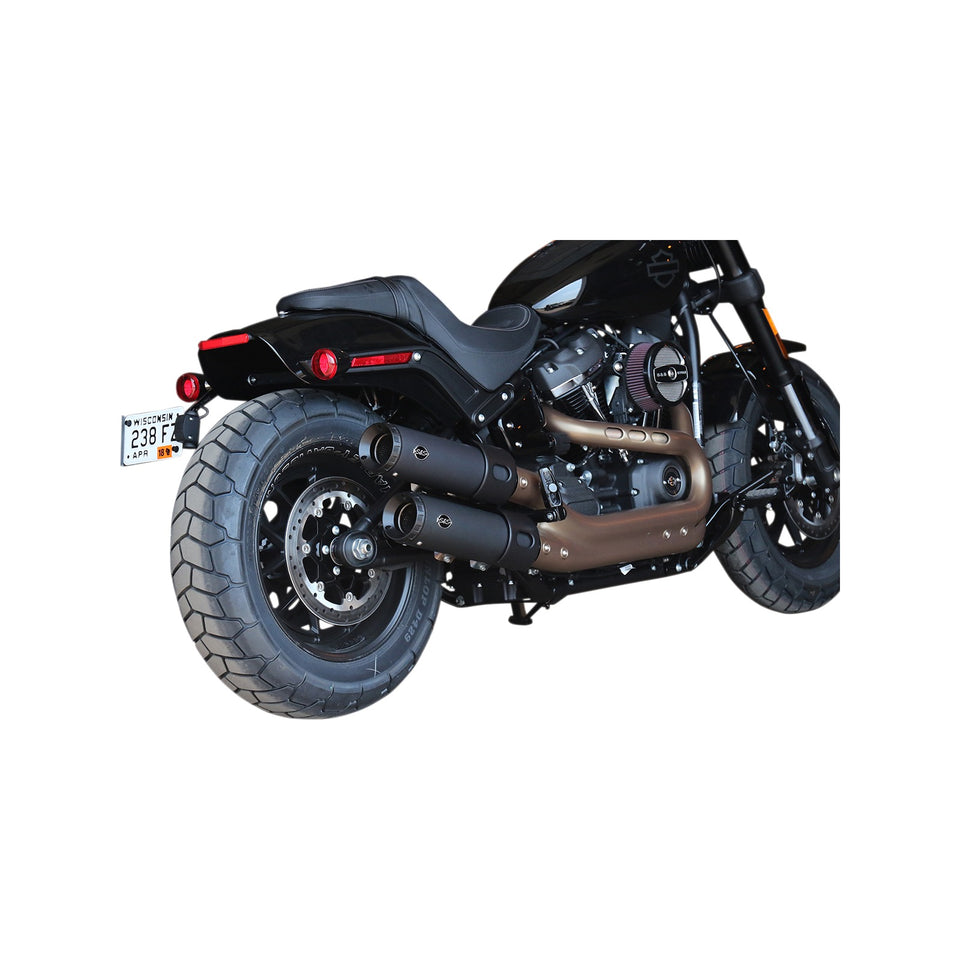 S&S CYCLE - GRAND NATIONAL SLIP-ON MUFFLERS - GUARDIAN BLACK - FXFB