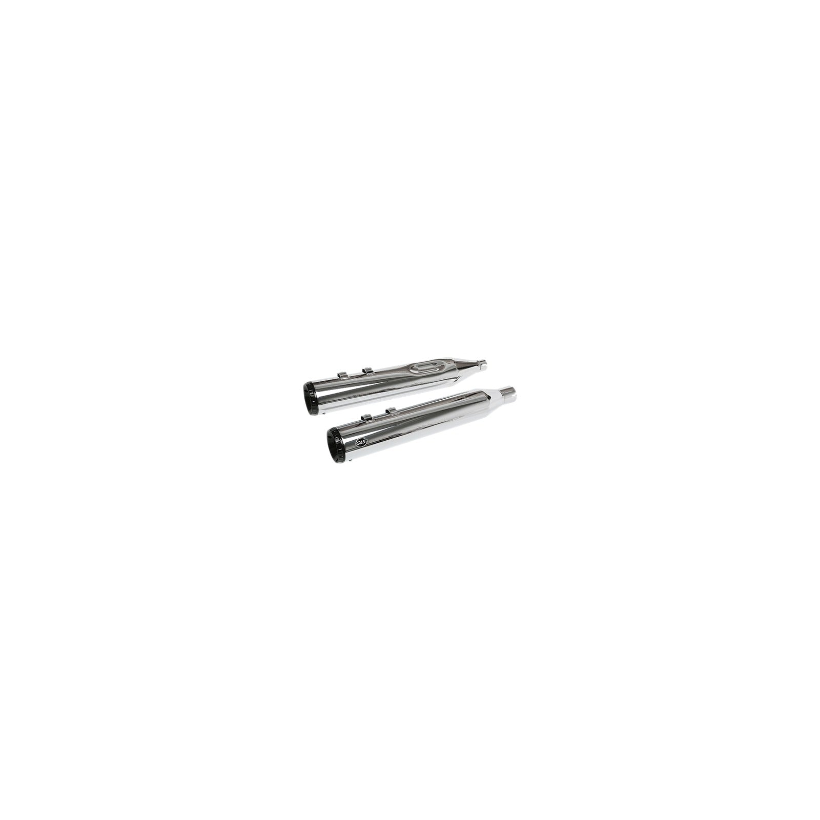 S&S CYCLE - GNX SLIP-ON MUFFLERS - 4-1/2" - CHROME - M8 FL