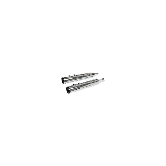 S&S CYCLE - GNX SLIP-ON MUFFLERS - 4-1/2" - CHROME - M8 FL
