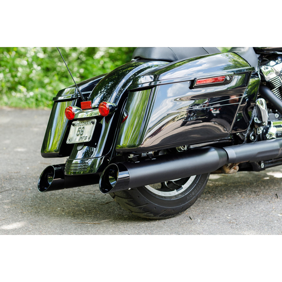 S&S CYCLE - 4-1/2" BLACK MK45 CUTLASS PERFORMANCE MUFFLERS