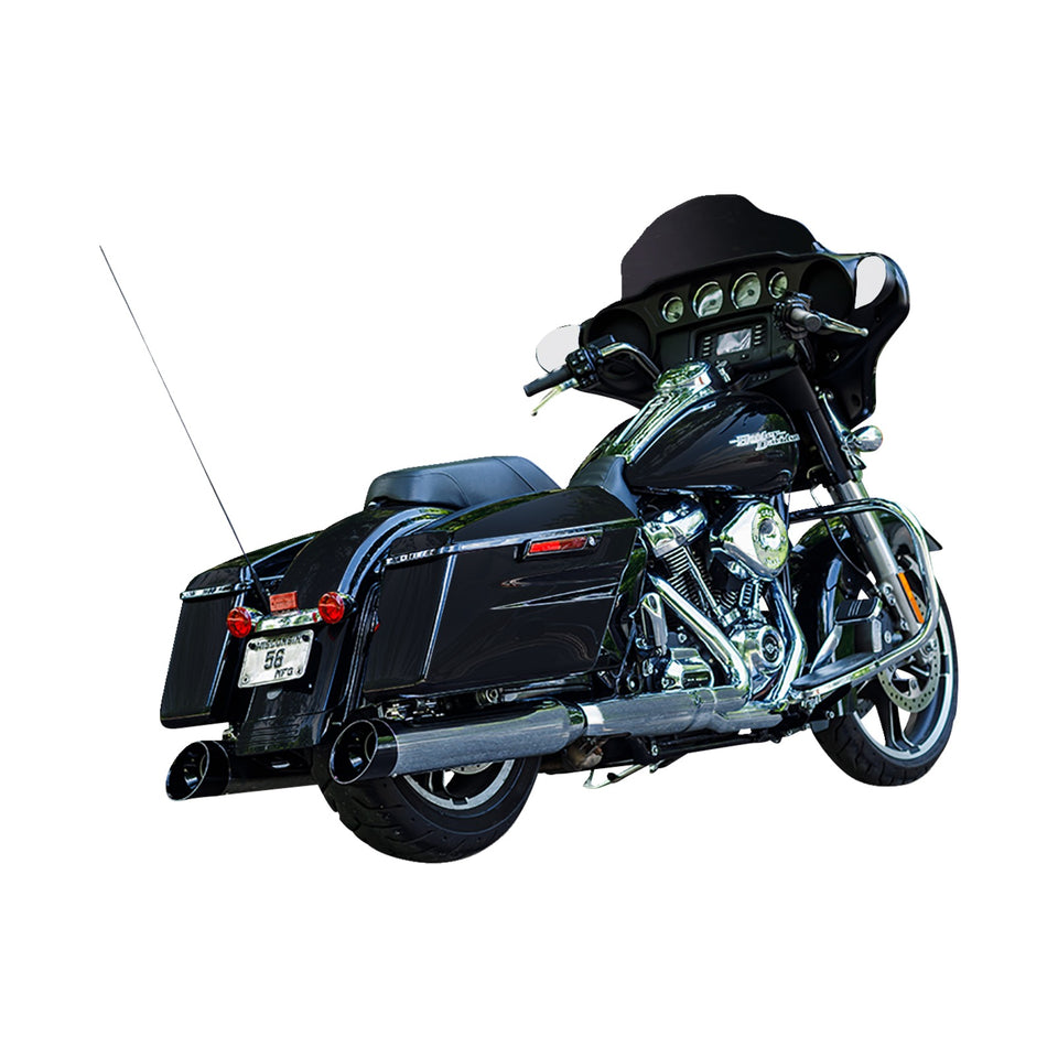 S&S CYCLE - 4-1/2" CHROME MK45 CUTLASS PERFORMANCE MUFFLERS