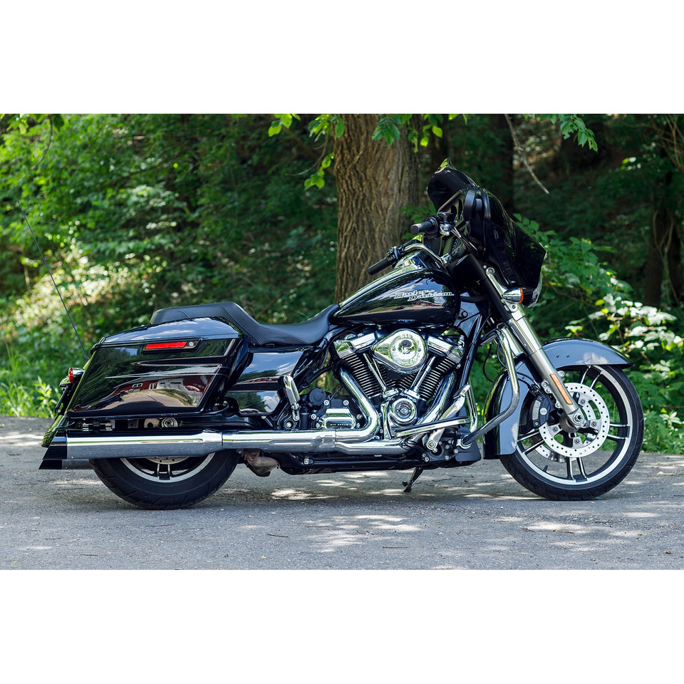 S&S CYCLE - 4-1/2" CHROME MK45 CUTLASS PERFORMANCE MUFFLERS