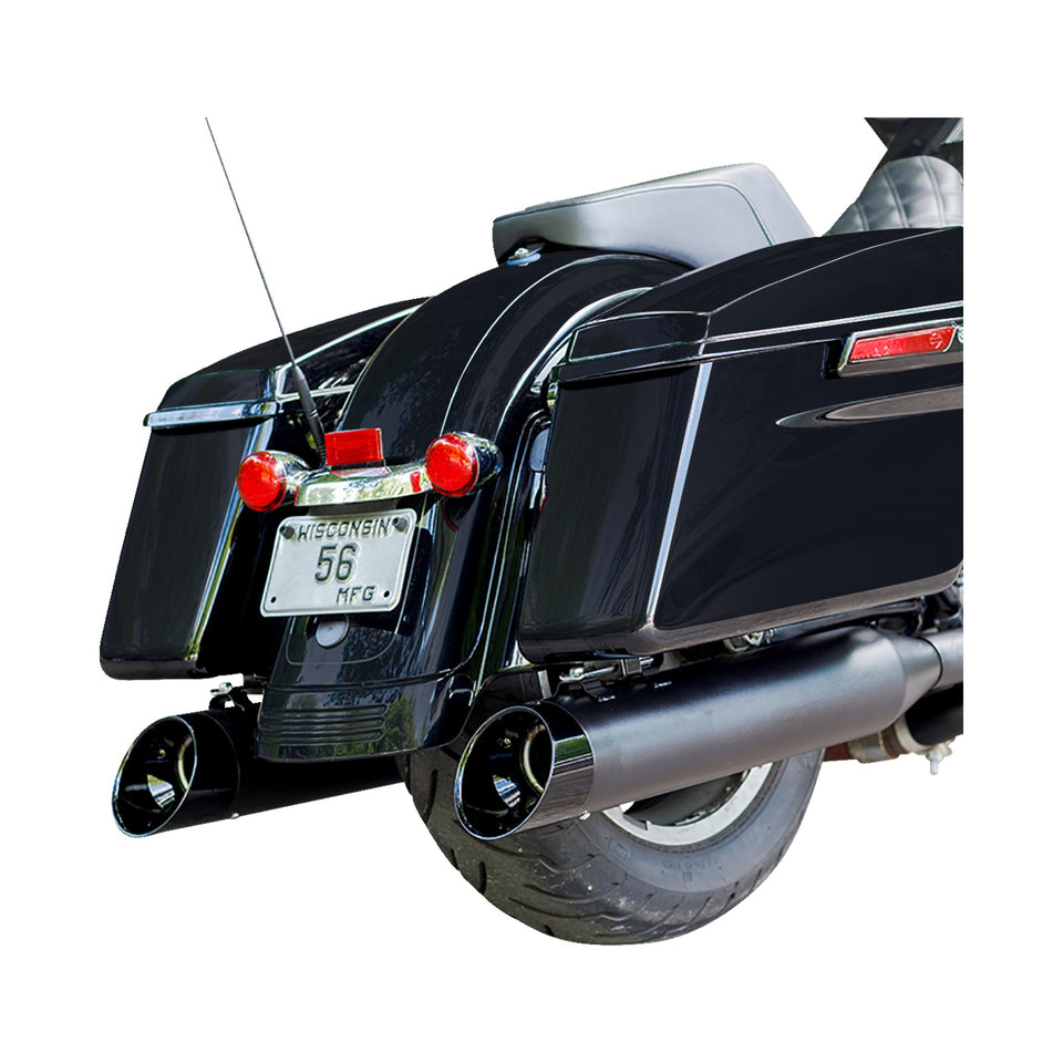 S&S CYCLE - 4-1/2" BLACK MK45 CUTLASS PERFORMANCE MUFFLERS