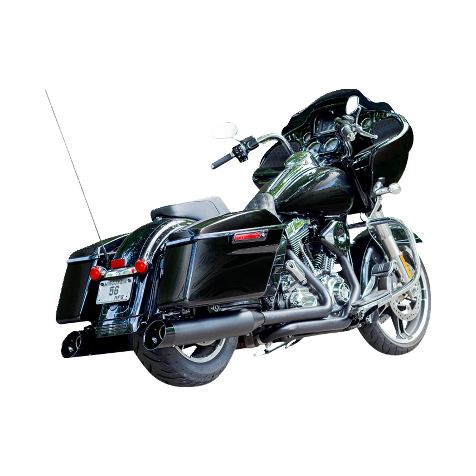 S&S CYCLE - 4-1/2" BLACK MK45 CUTLASS PERFORMANCE MUFFLERS