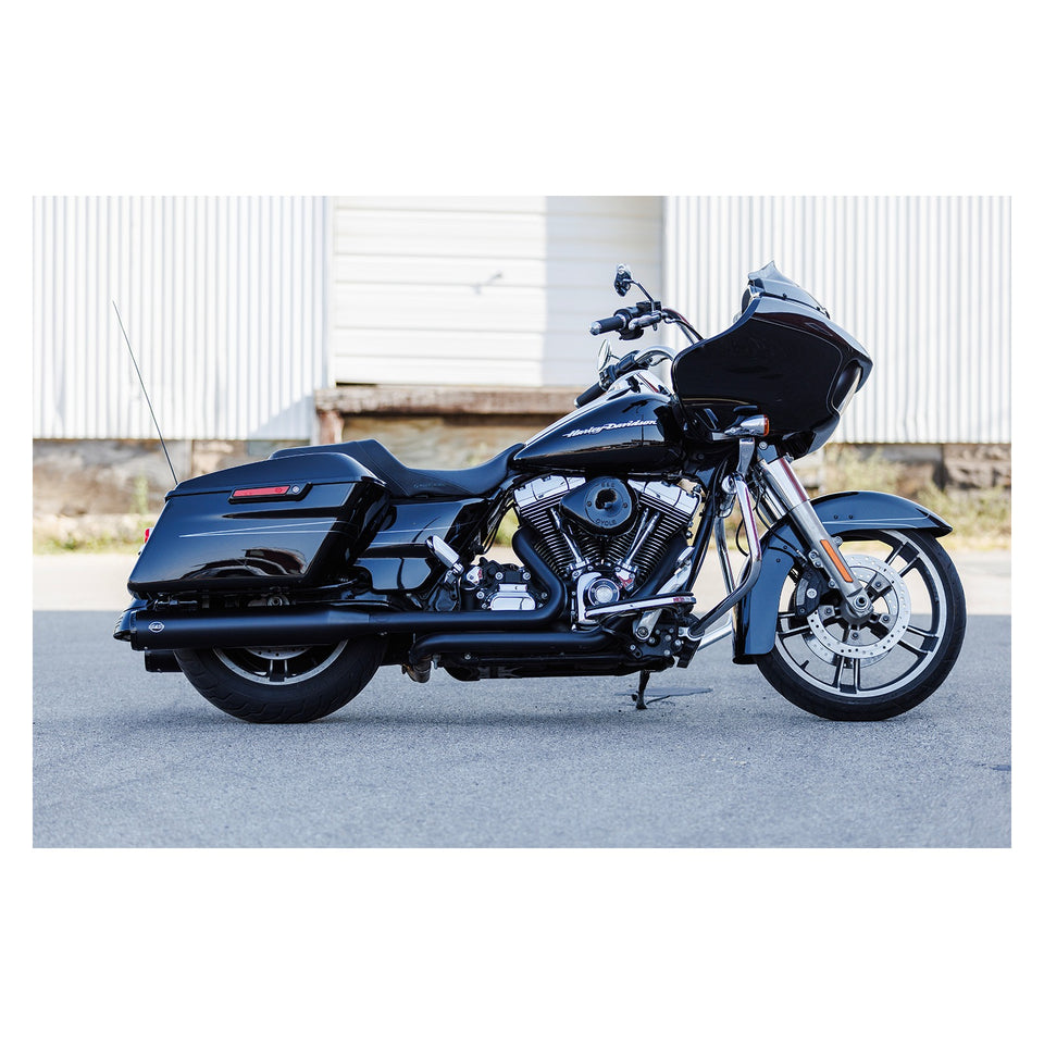 S&S CYCLE - 4-1/2" GNX SLIP-ON MUFFLERS - GUARDIAN BLACK