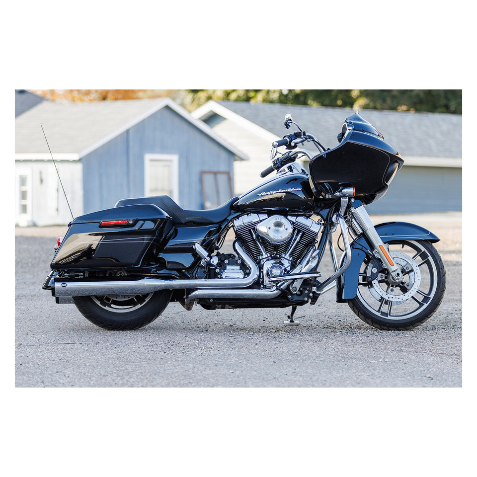 S&S CYCLE - 4-1/2" GNX SLIP-ON MUFFLERS - CHROME