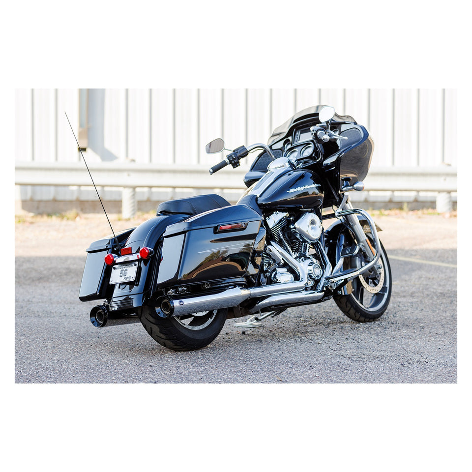 S&S CYCLE - 4-1/2" GNX SLIP-ON MUFFLERS - CHROME