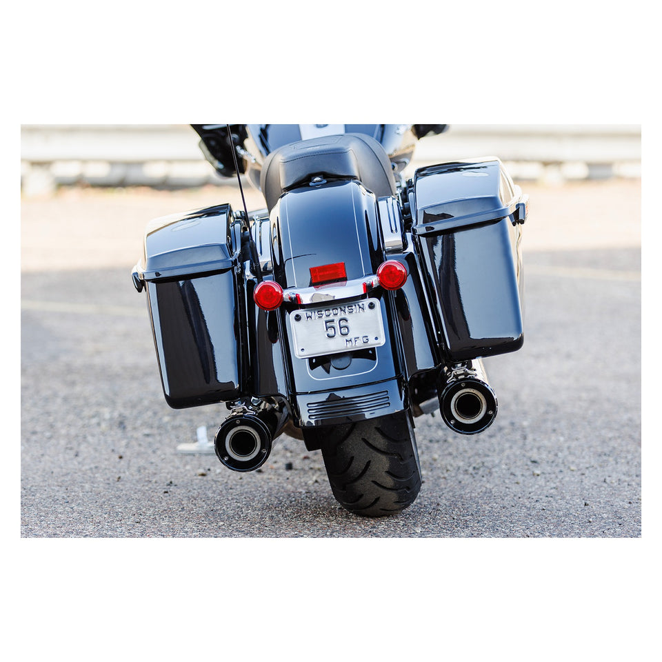 S&S CYCLE - 4-1/2" GNX SLIP-ON MUFFLERS - CHROME