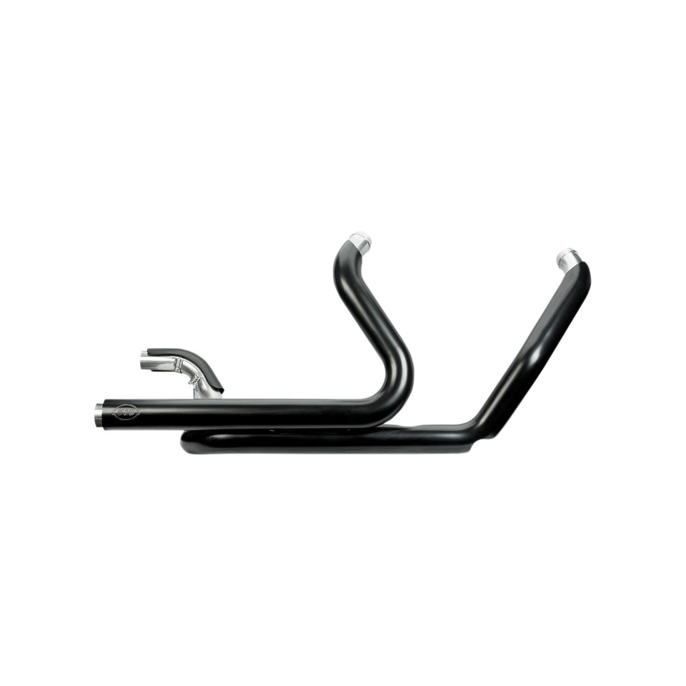 S&S CYCLE - POWER TUNE(R) DUAL HEADERS - BLACK CERAMIC