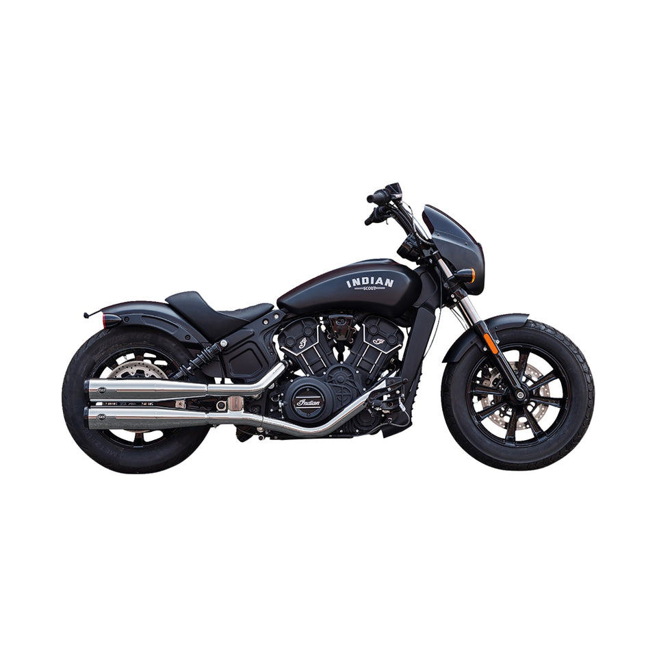 S&S CYCLE - GRAND NATIONAL SLIP-ON MUFFLERS - CHROME - 50-STATE