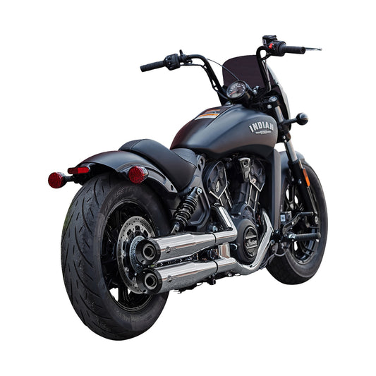 S&S CYCLE - GRAND NATIONAL SLIP-ON MUFFLERS - CHROME - 50-STATE