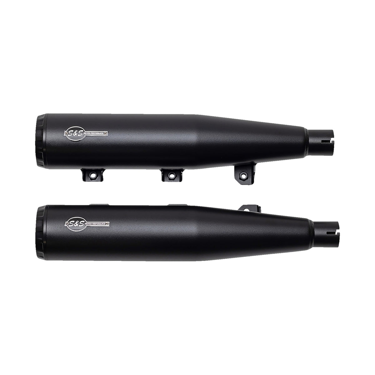 S&S CYCLE - GRAND NATIONAL SLIP-ON MUFFLERS - BLACK - 50-STATE