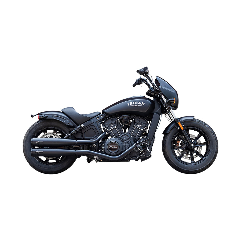 S&S CYCLE - GRAND NATIONAL SLIP-ON MUFFLERS - BLACK - 50-STATE