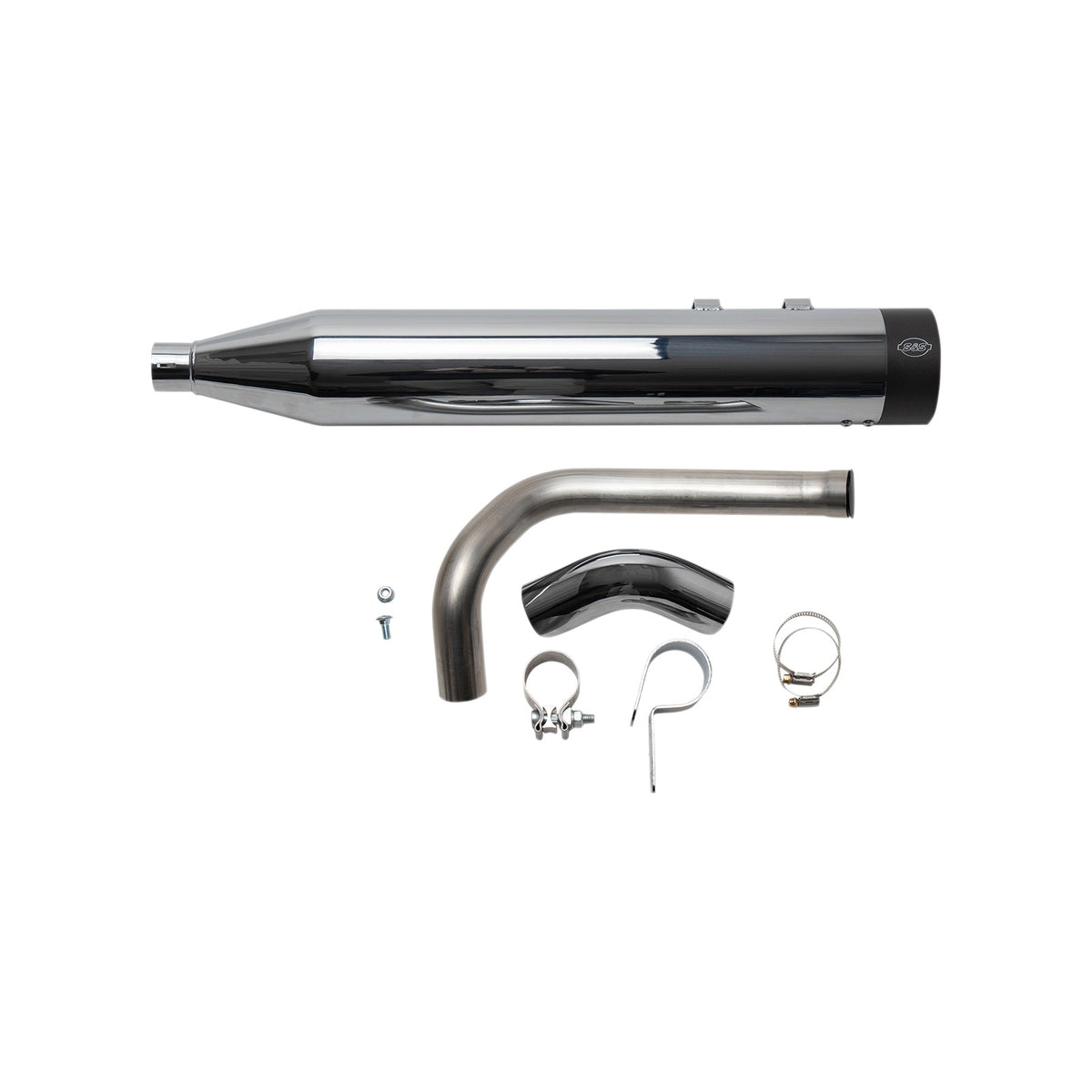S&S CYCLE - SHADOW MUFFLER KIT - CHROME - '09-'16 FL