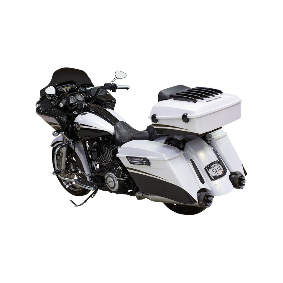 S&S CYCLE - SHADOW MUFFLER KIT - BLACK - '99-'08 FL