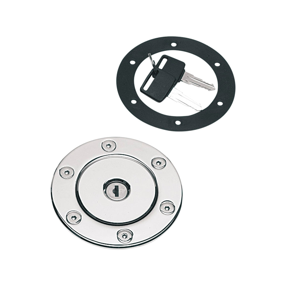 DRAG SPECIALTIES - AERO GAS CAP - VENTED - 95 MM