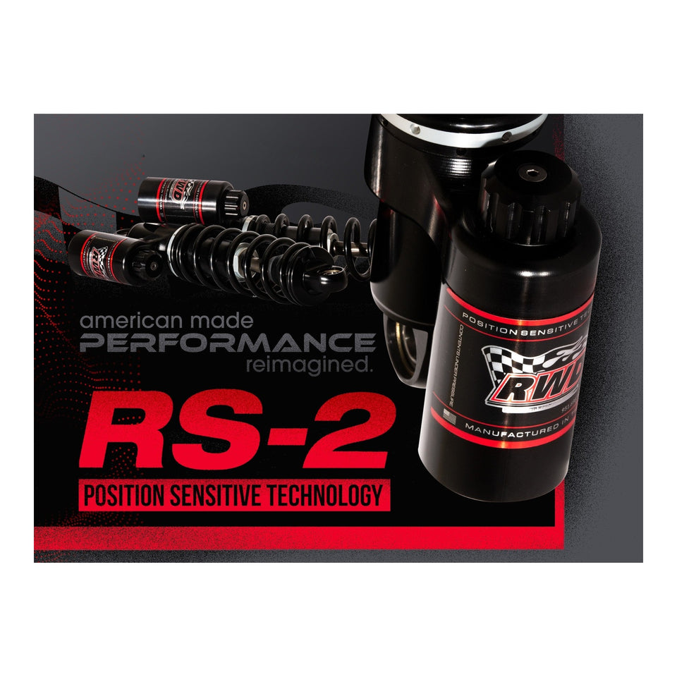 RWD RS-2 Rear Shock Absorber for 1999 - 2026 Harley Davidson Touring Models