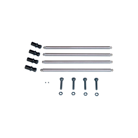 S&S CYCLE - NON-ADJUSTABLE PUSHROD KIT - CONVERSION W/ADJUSTABLE LIFTER ADAPTERS - BIG TWIN