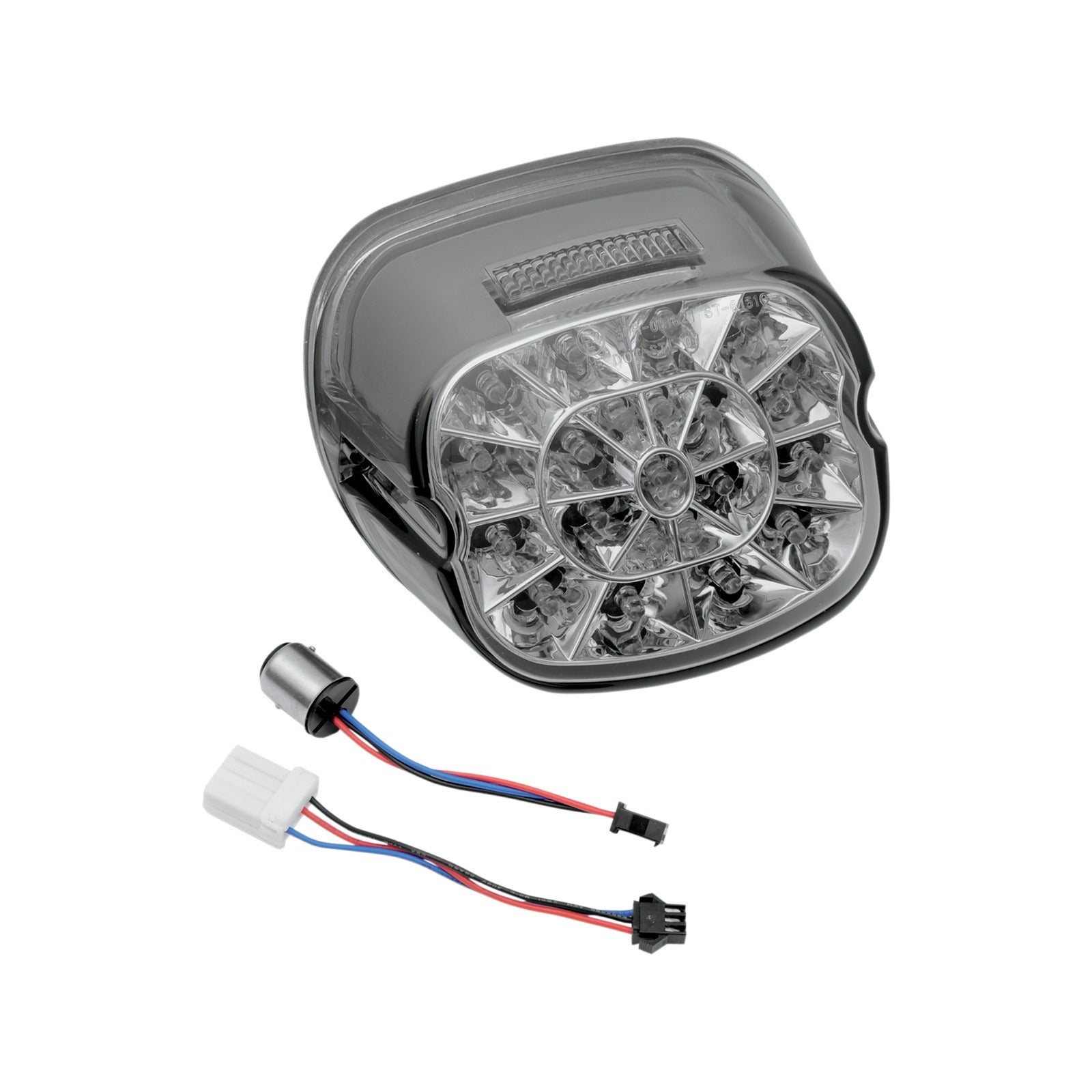 DRAG SPECIALTIES - TAILLIGHT - SMOKE - TOP TAG