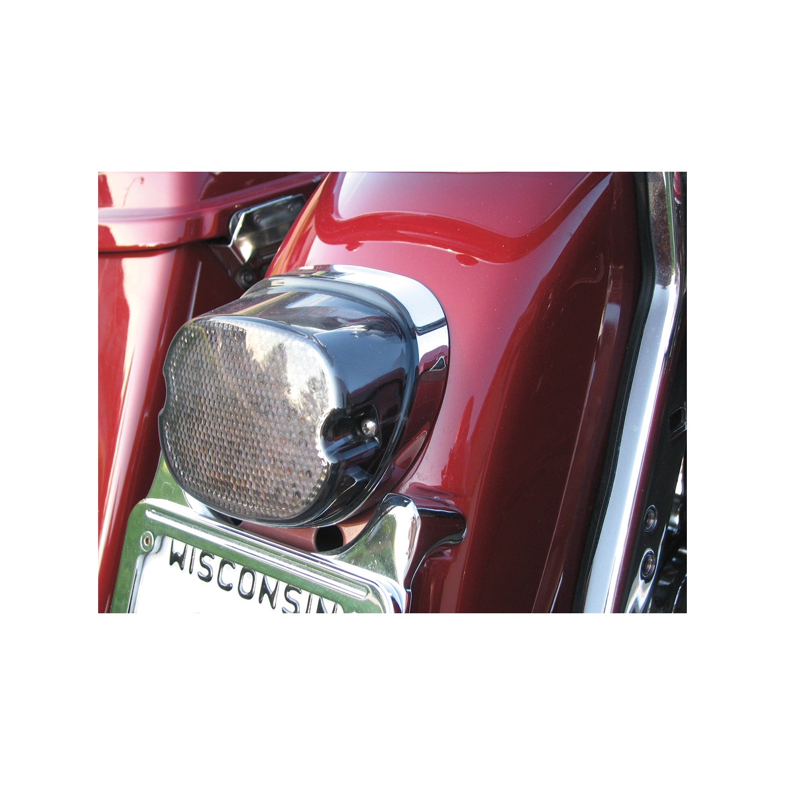 DRAG SPECIALTIES - TAILLIGHT - BOTTOM TAG LIGHT - SMOKE