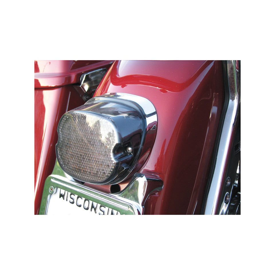 DRAG SPECIALTIES - TAILLIGHT - BOTTOM TAG LIGHT - SMOKE