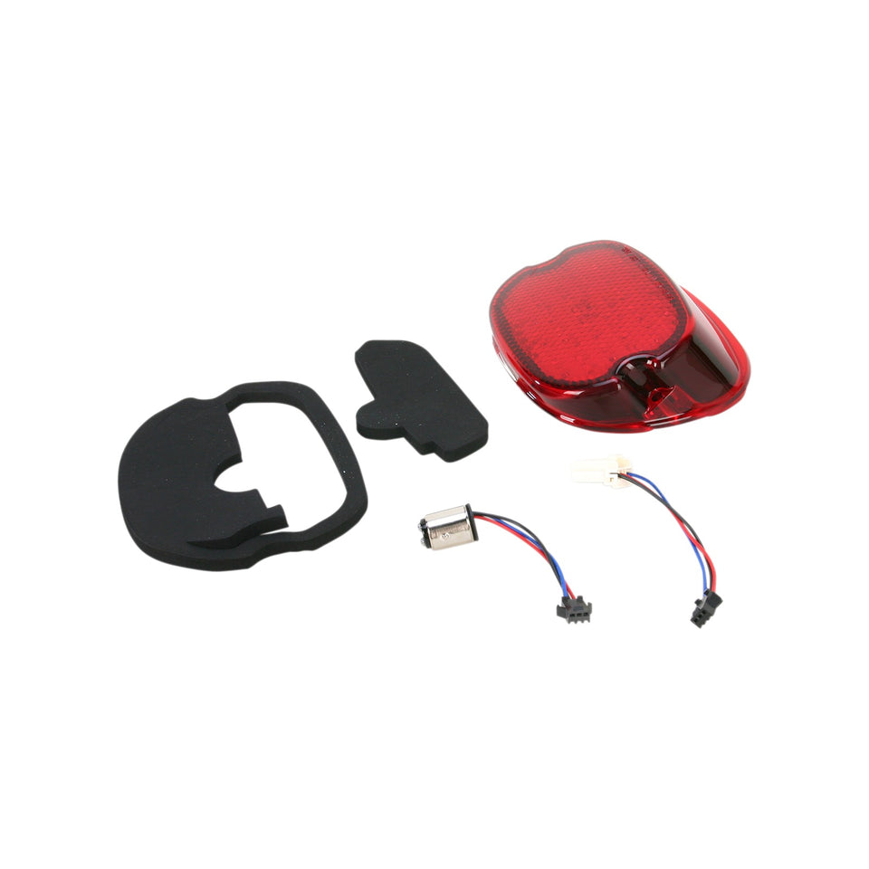 DRAG SPECIALTIES - TAILLIGHT - BOTTOM TAG LIGHT - RED