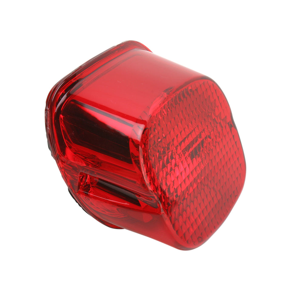 DRAG SPECIALTIES - TAILLIGHT LENS - BOTTOM TAG WINDOW - RED
