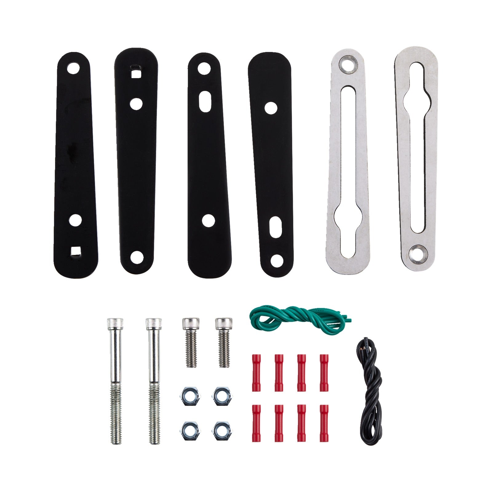 SADDLEMEN - TURN SIGNAL RELOCATION KIT - DYNA - BLACK