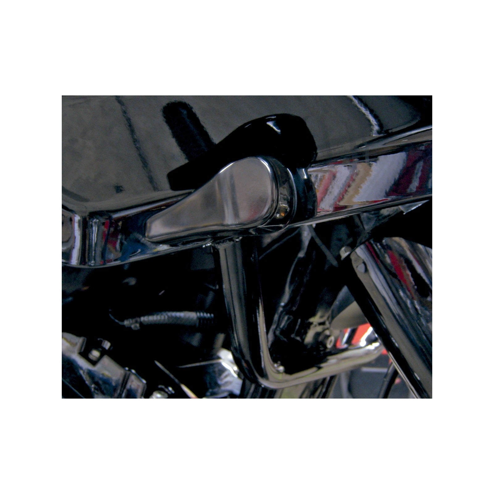 ALLOY ART - TURN SIGNALS - LED - FRONT - SMOOTH - BLACK