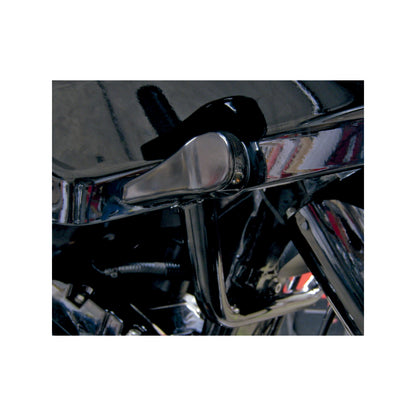 ALLOY ART - TURN SIGNALS - LED - FRONT - SMOOTH - BLACK