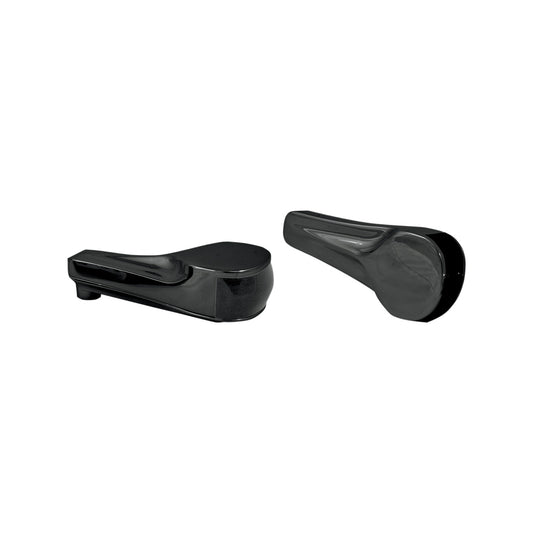 ALLOY ART - TURN SIGNALS - LED - FRONT - FINNED - BLACK